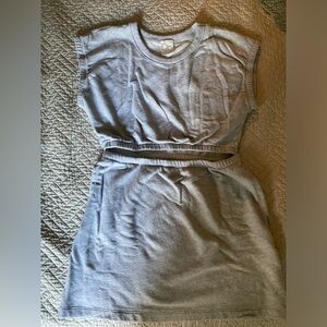 Sweatshirt mini dress